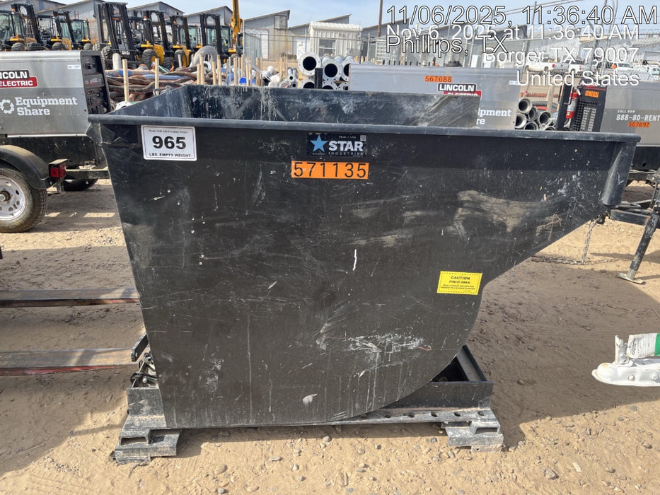 2025 STAR INDUSTRIES M-1820 - Self-Dump Hopper