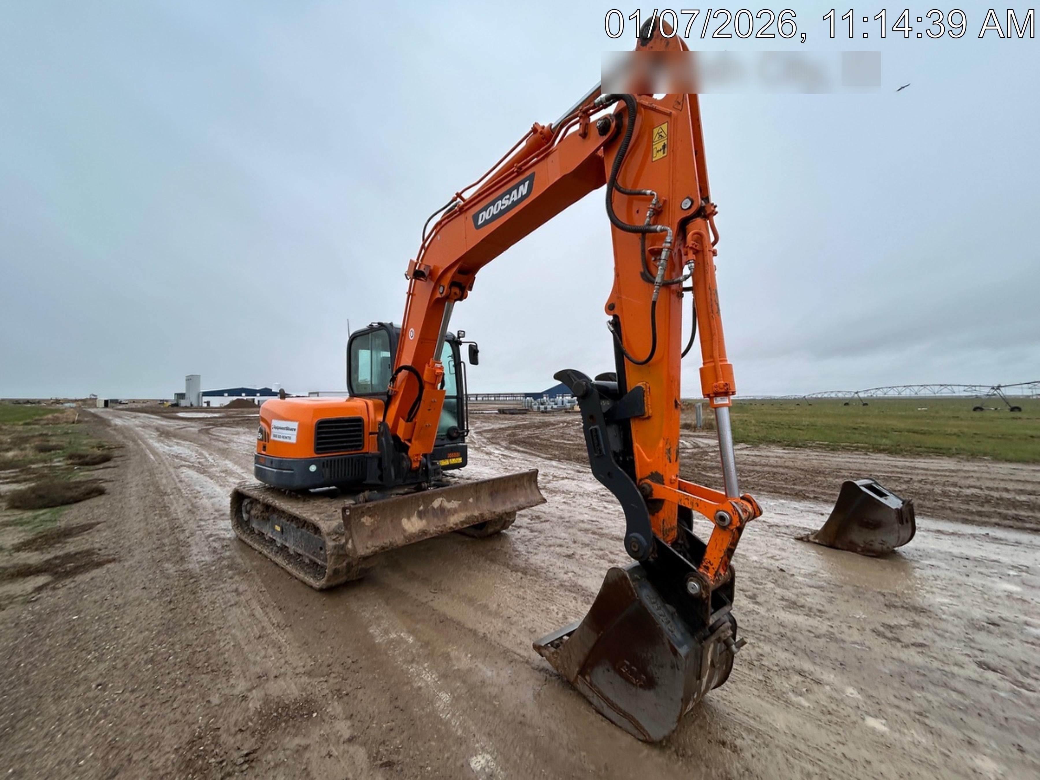 2020 DOOSAN DX85R-3