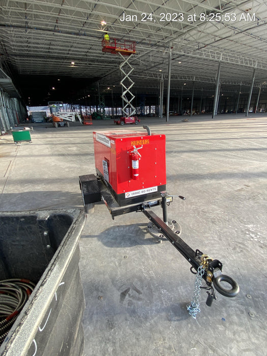 2022 Shindaiwa DGW400MDL Kubota D902 Engine, 23 HP, Dual Op Welder, Wire, Arc, Droop Stick, Tig, and CC Stick Functionality, Simulphase, 3 Phase and 1 Phase Gen Output, Single Axle NB Trlr, Slr Trckl Chrg 12V 12W, Fire Ext