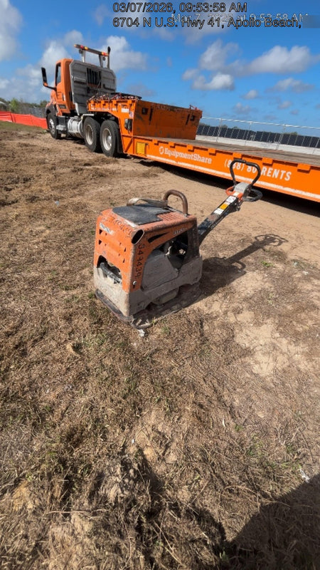 2023 Multiquip MV308GH Honda GX270, 18" Plate, Tachometer