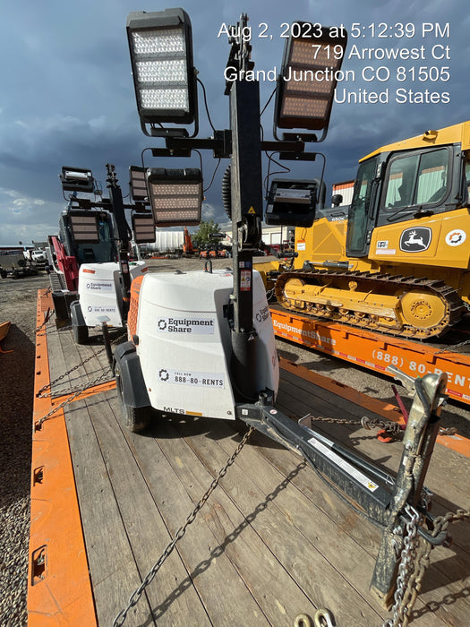 2023 Generac MLT2 Diesel, Flex Switch 120V Input, Powerzone Controller, (4) 320W LED Lights, 4kW Generator, 39.9 Gal Fuel Tank, 2" Ball, T3