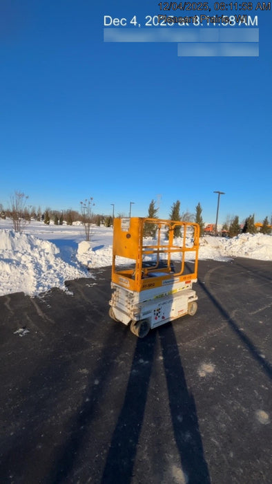 Custom Equipment HB-1430 Hy-Brid Scissor Lift
Platform capacity up to 670 lbs
Working height up to 20 ft
Weighs under 1,700 lbs
Non-marking wheels