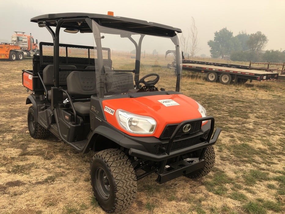 2021 Kubota RTV-X1140W-H Plastic Canopy, Windshield Acrylic Clear, LED Strobe Light, Wire Harness Kit, Back up Alarm