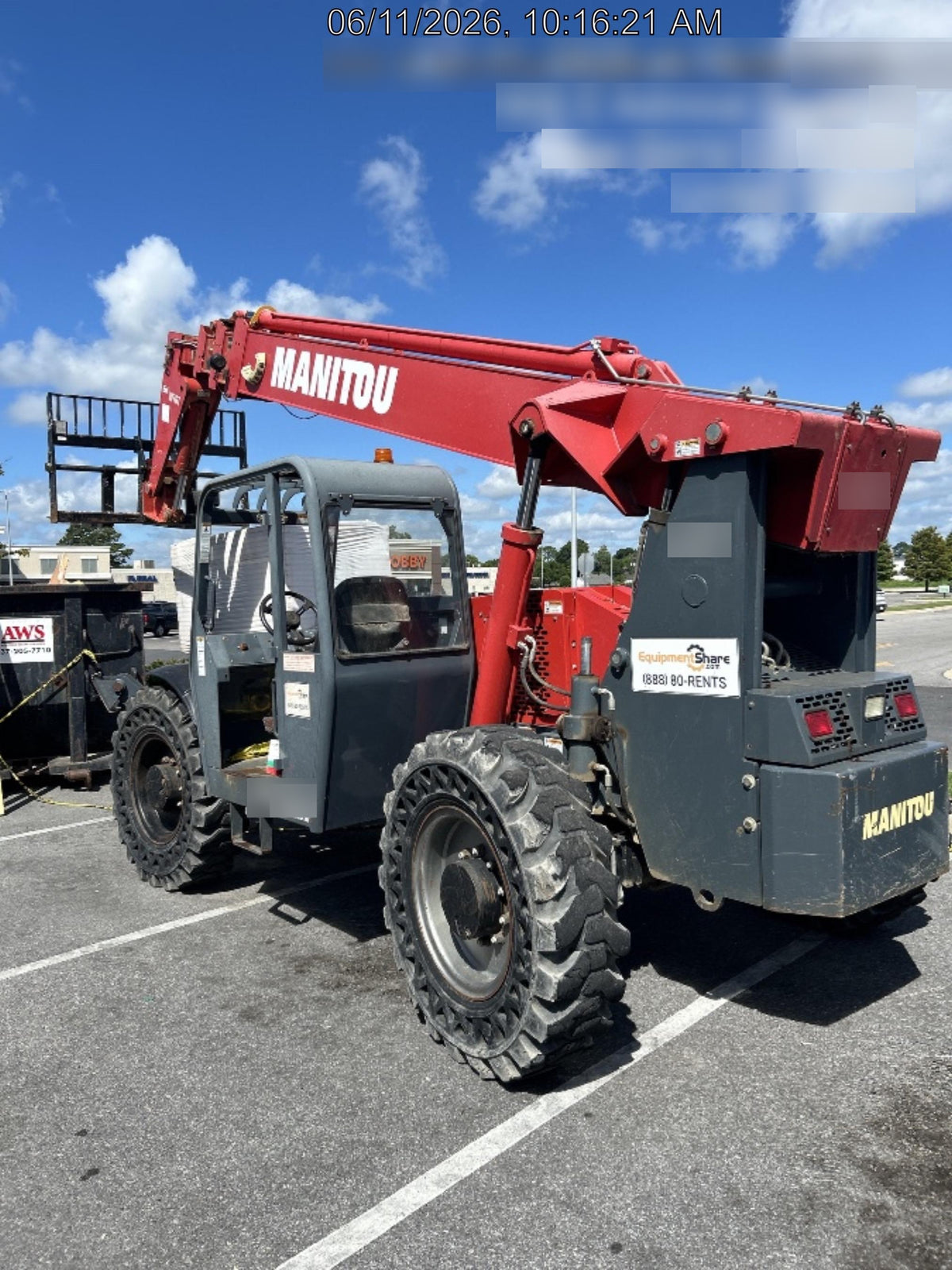 2018 MANITOU MTA10055