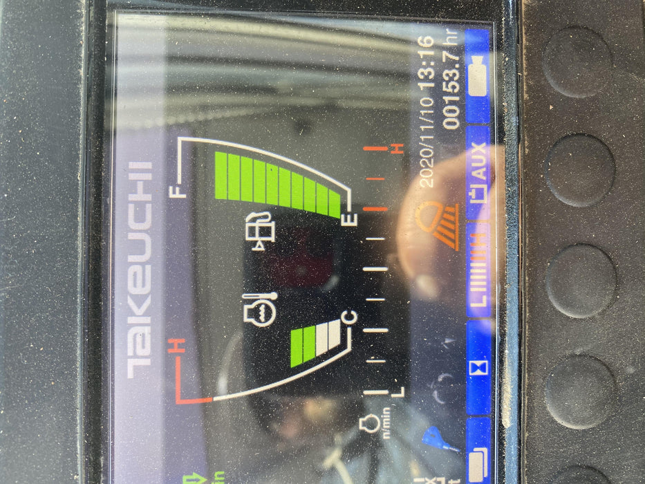 2020 Takeuchi TB290C Cab/Heat/Air, Rubber Tracks, Manual TAG QC