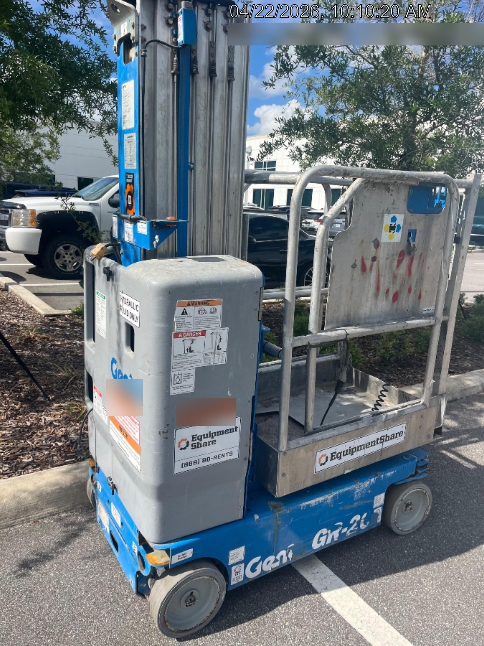 2019 GENIE GR-20