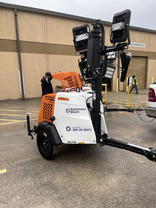 2023 Generac MLT2 Diesel, Flex Switch 120V Input, Powerzone Controller, 
(4) 320W LED Lights, 4kW Generator, 39.9 Gal Fuel Tank, 2" Ball, T3