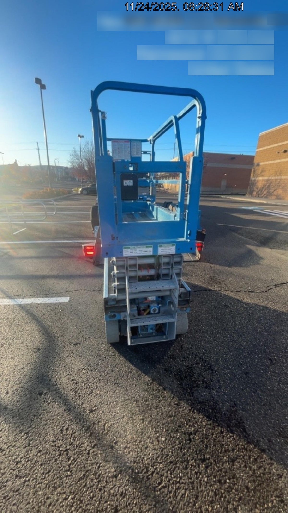 2019 Genie GS-1930 Half Height Swing Gate, 800W Inverter