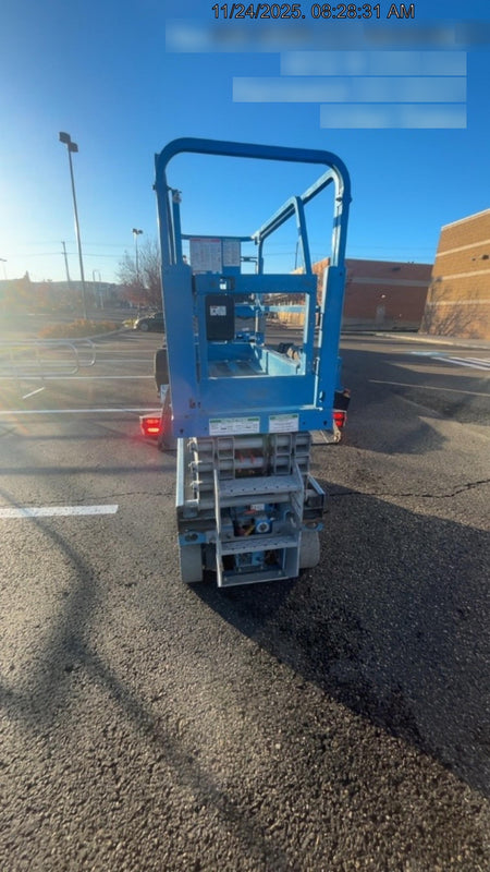 2019 Genie GS-1930 Half Height Swing Gate, 800W Inverter