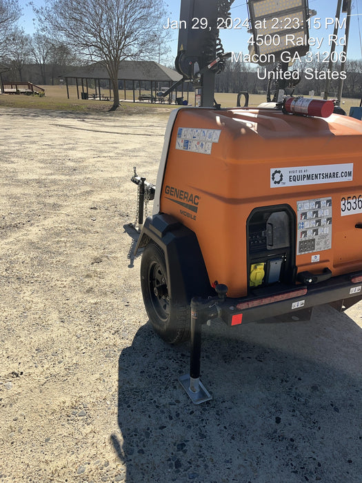 2023 Generac MLT2 Diesel, Flex Switch 120V Input, Powerzone Controller, (4) 320W LED Lights, 4kW Generator, 39.9 Gal Fuel Tank, 2" Ball, T3