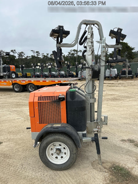 2024 Wanco WLTT-4MM4K Diesel, Deep Sea Controller, Shore Power Plug, Auto Start, (4) 350W LED Floodlights, 4kW Generator, 60 Gal Fuel Tank, 2" Ball, T3