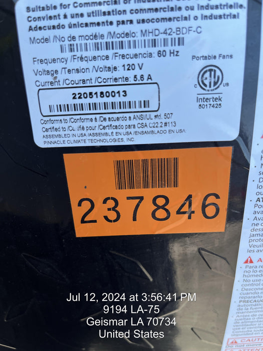 2022 MASTER MHD-42-BDF-C