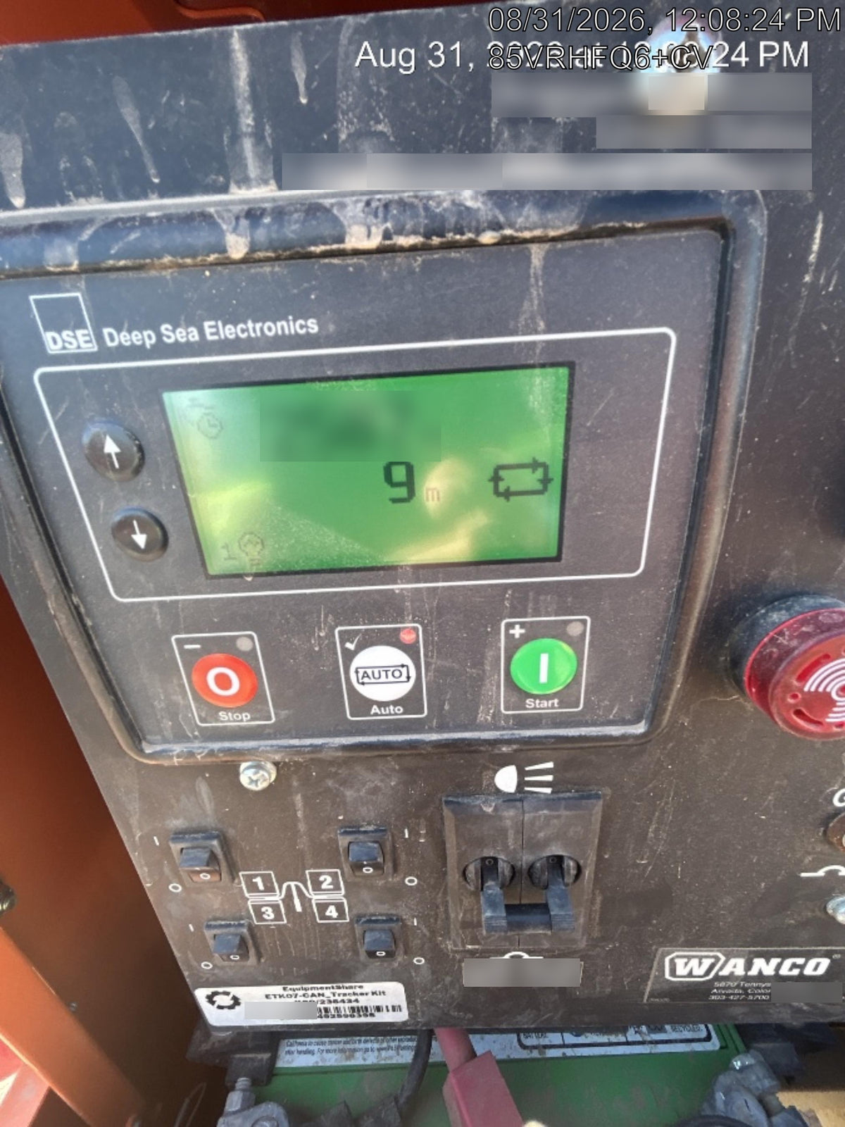 2024 Wanco WLTT-4MM4K Diesel, Deep Sea Controller, Shore Power Plug, Auto Start, (4) 350W LED Floodlights, 4kW Generator, 60 Gal Fuel Tank, 2" Ball, T3