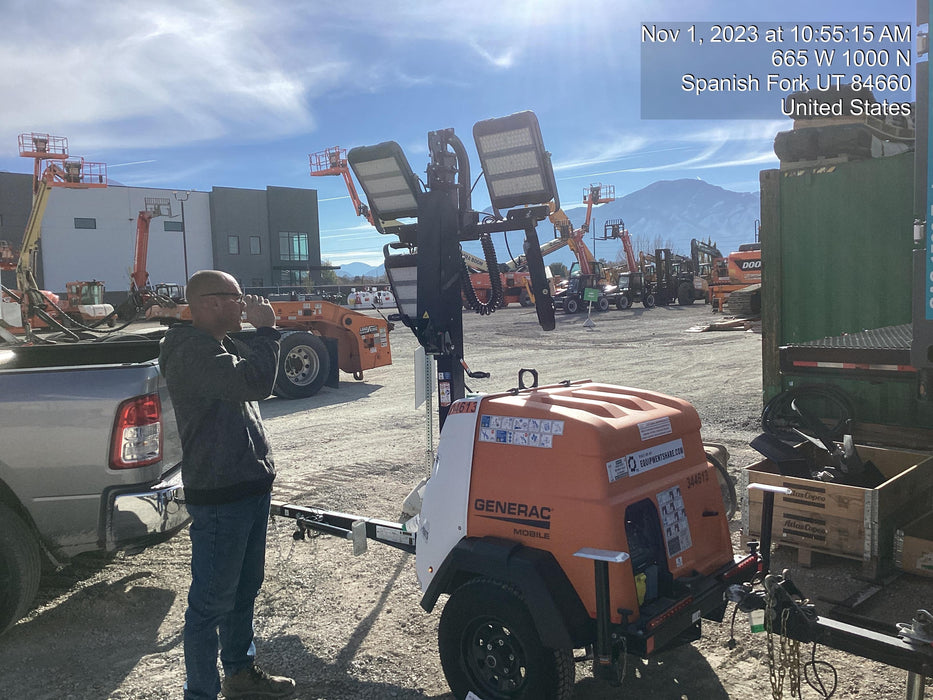 2023 Generac MLT2 Diesel, Flex Switch 120V Input, Powerzone Controller, (4) 320W LED Lights, 4kW Generator, 39.9 Gal Fuel Tank, 2" Ball, T3