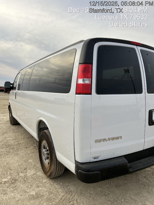 2025 GMC Savana 3500 - Rental