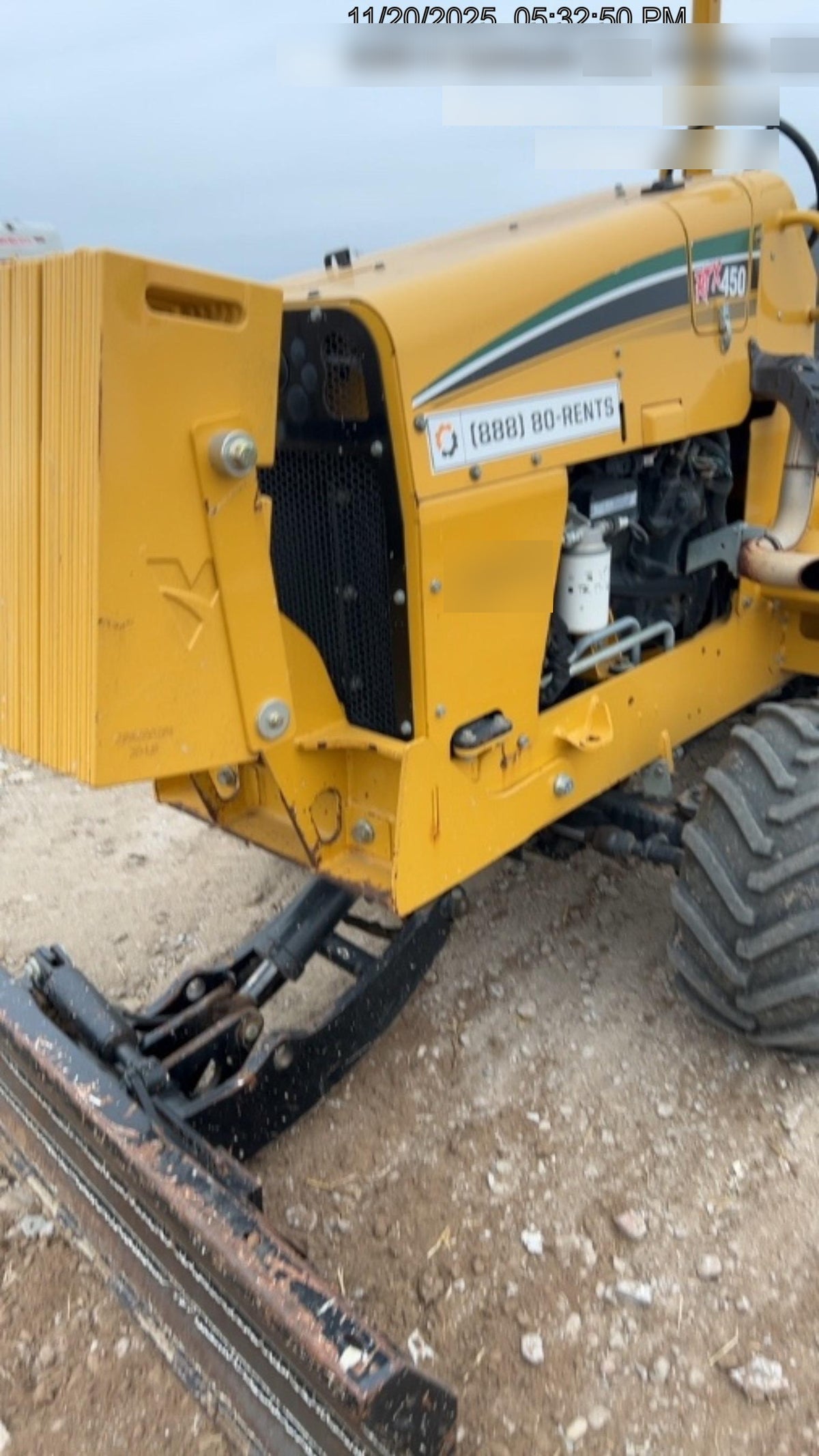 2019 VERMEER RTX450