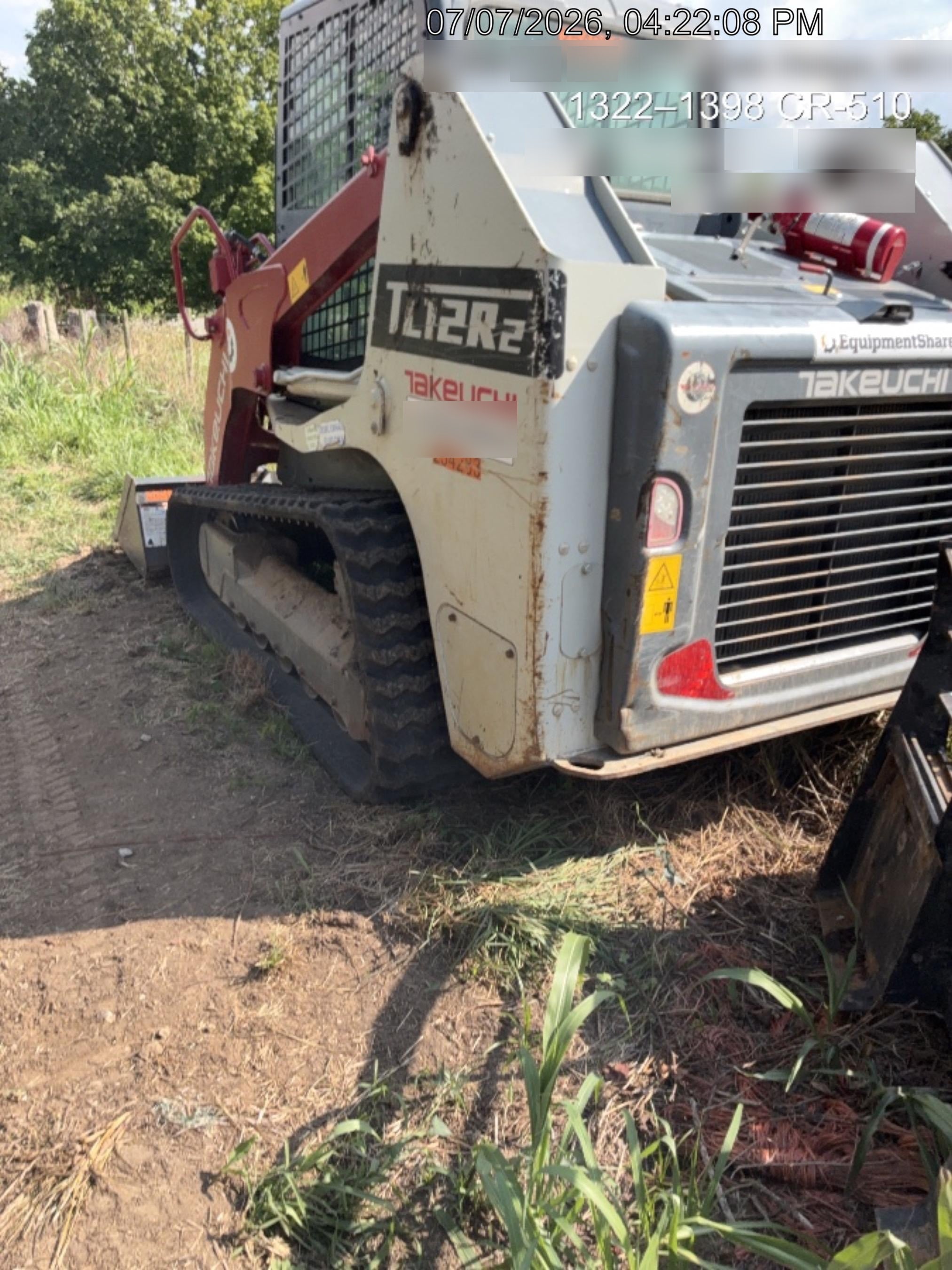 2022 TAKEUCHI TL12R2-CR
