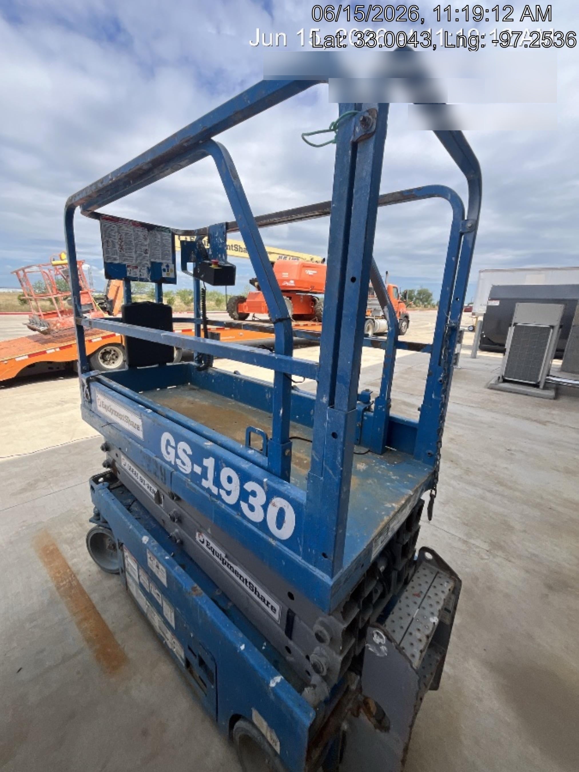 2016 Genie GS-1930 Genie GS1930 Scissor Lift
