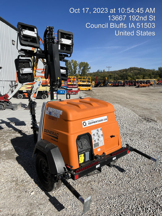 2023 Generac MLT2 Diesel, Flex Switch 120V Input, Powerzone Controller, (4) 320W LED Lights, 4kW Generator, 39.9 Gal Fuel Tank, 2" Ball, T3