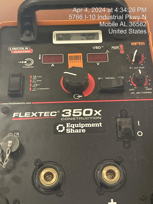 2023 LINCOLN ELECTRIC FLEXTEC 350X