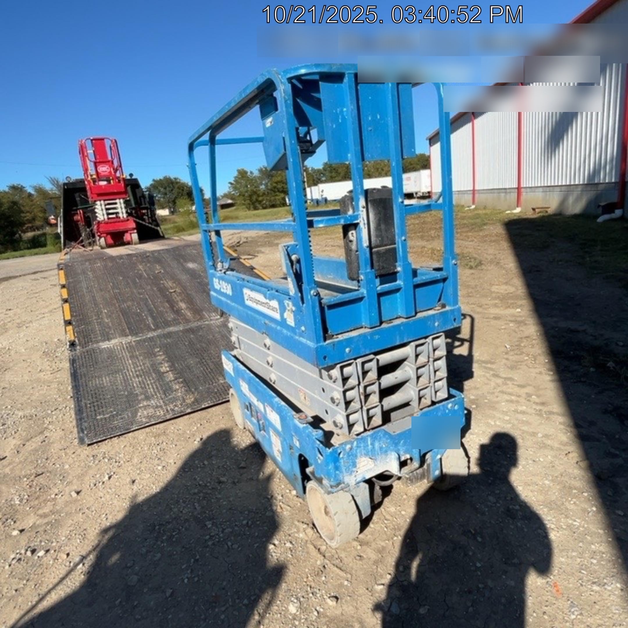 2019 Genie GS-1930 Fixed rails with chain Entry