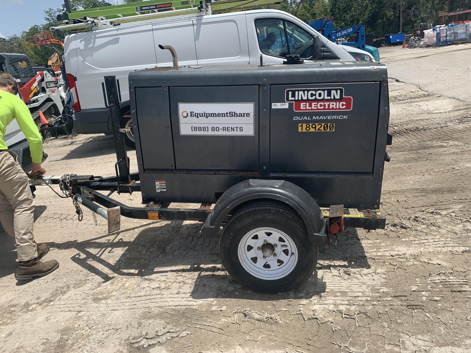 2021 Lincoln Electric Dual Maverick 200/200X Ready Pak 3, Includes Trailer, Cable Rack, Fender Light Kit