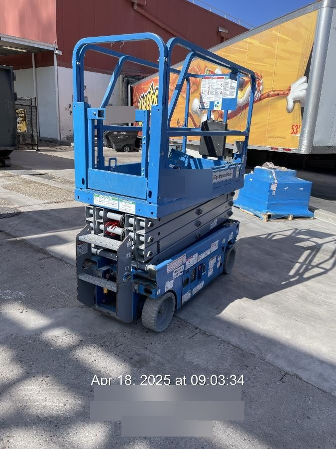 2019 Genie GS-1930 Half Height Swing Gate, 800W Inverter