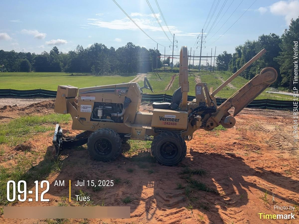 2022 VERMEER RTX450