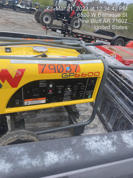 2020 WACKER NEUSON GP6600A