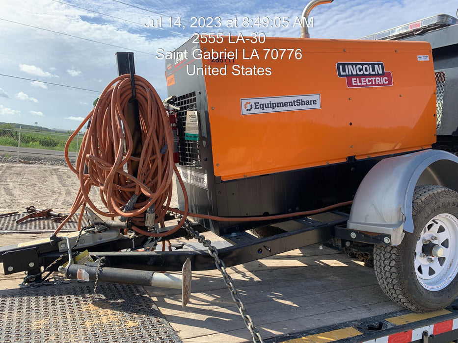 2022 Lincoln Electric LE400 Kubota V1505, Trlr, Cable Rack, Light Kit, ES Decals, T3