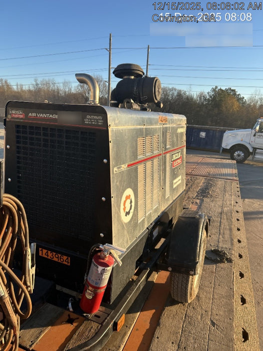 2021 Lincoln Electric Air Vantage 566 Air Vantage 566X Ready Pak 3 (includes trailer, cable rack, fender light kit); no telematics