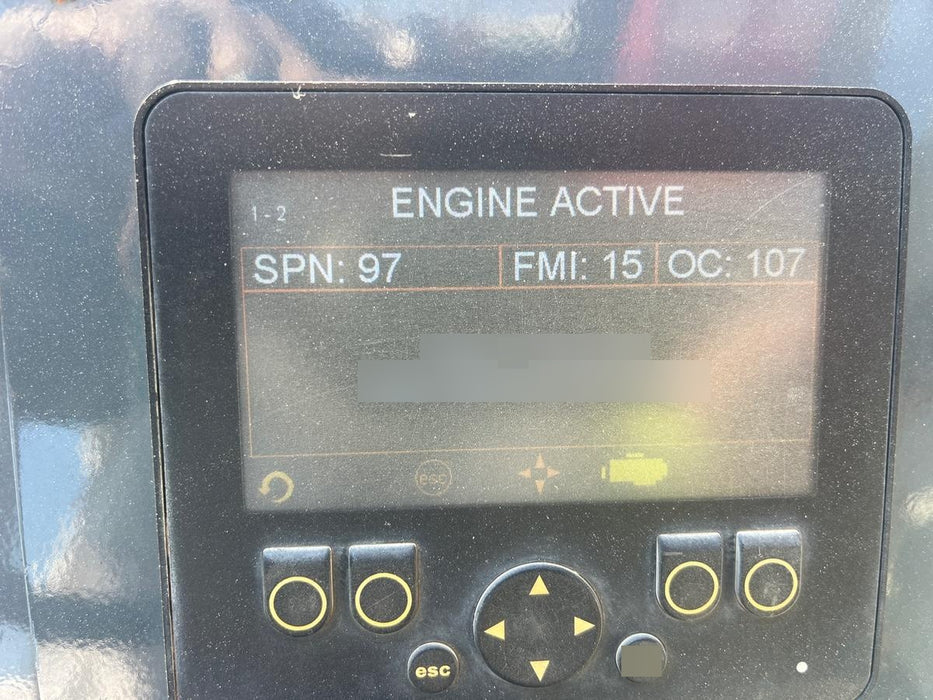 2018 Manitou MTA10055 MTA10055 - 74 HP T4, Canopy, Worklights/Strobe, Beacon, 66" Carriage, 60" Forks, Solid Tires, Lift Hook, Aux Hydraulics