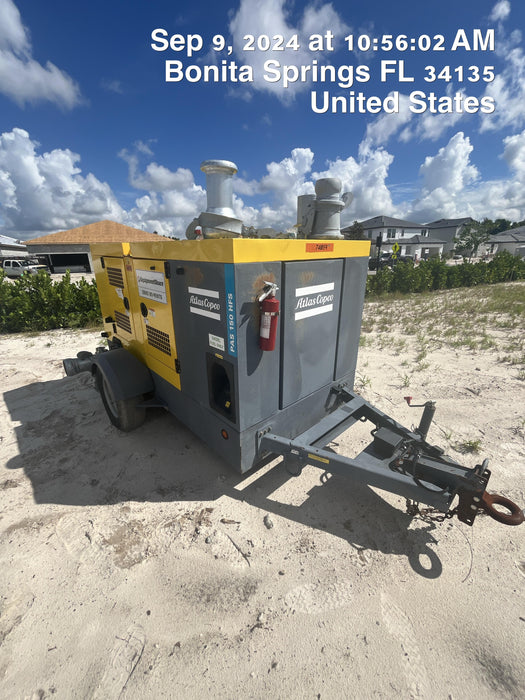2020 ATLAS COPCO PAS 150 HF CS Enclosed