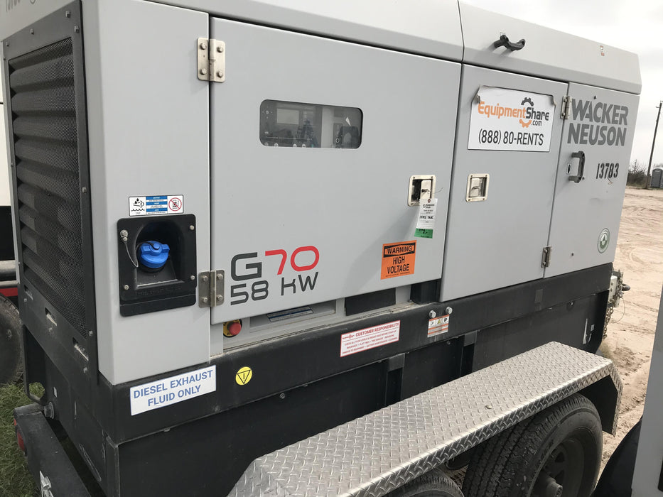 2018 WACKER NEUSON G70