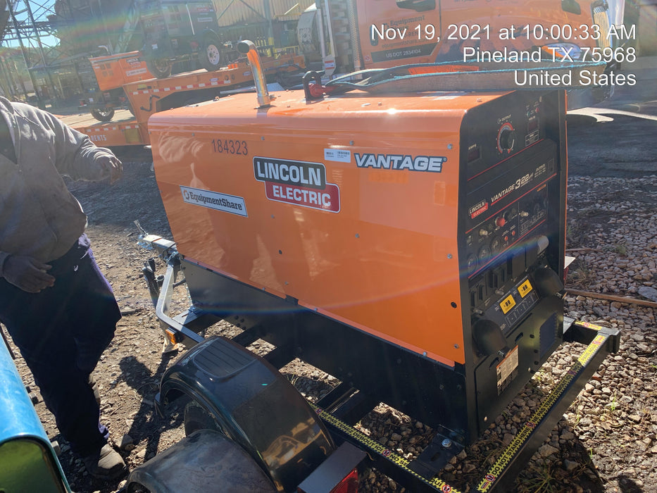 2021 Lincoln Electric Vantage 322 VANTAGE 322 READY-PAK 3