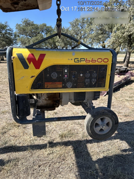 2019 WACKER NEUSON GP6600A
