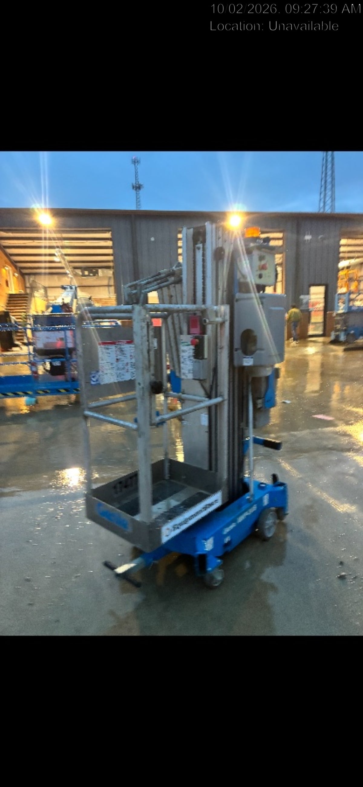 2021 GENIE AWP-30S DC