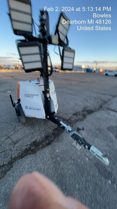 2023 Generac MLT2 Diesel, Flex Switch 120V Input, Powerzone Controller, (4) 320W LED Lights, 4kW Generator, 39.9 Gal Fuel Tank, 2" Ball, T3