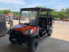 2020 Kubota RTV-X1140W-H Plastic Canopy, Windshield Acrylic Clear, LED Strobe Light, Wire Harness Kit, Back up Alarm