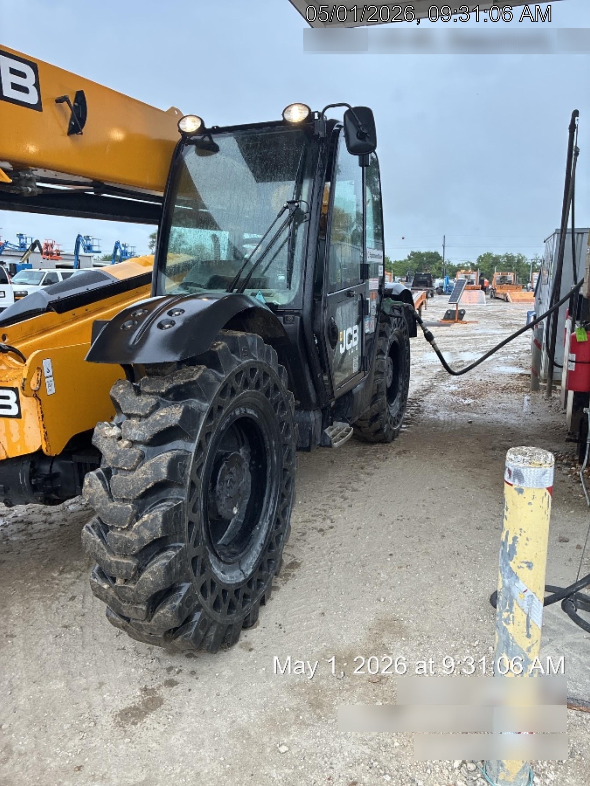 2020 JCB 509-42 Cab/Heat/Air, Solid Tires, Work Lights, Beacon, Aux Hydraulics, Back up Alarm, Lifting Eye, ES Decals