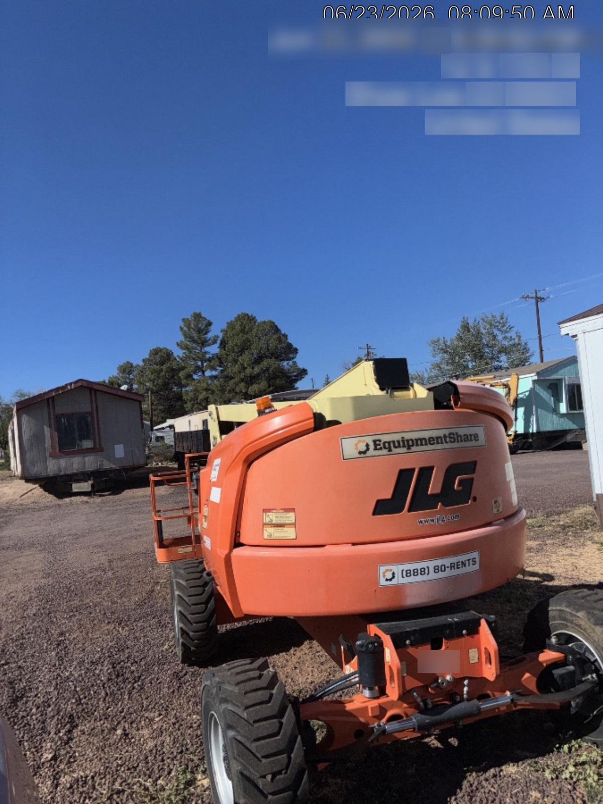 2019 JLG 450AJ Deutz Diesel Engine, Hi Flotation Tires, Welder-Ready Package, Rotating Beacon