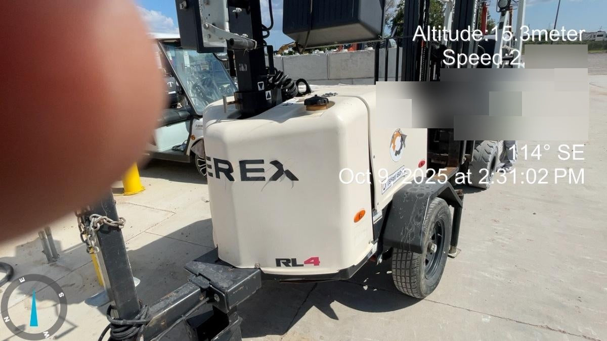 2020 Genie RL4 6kW Light Plant - Metal Halide