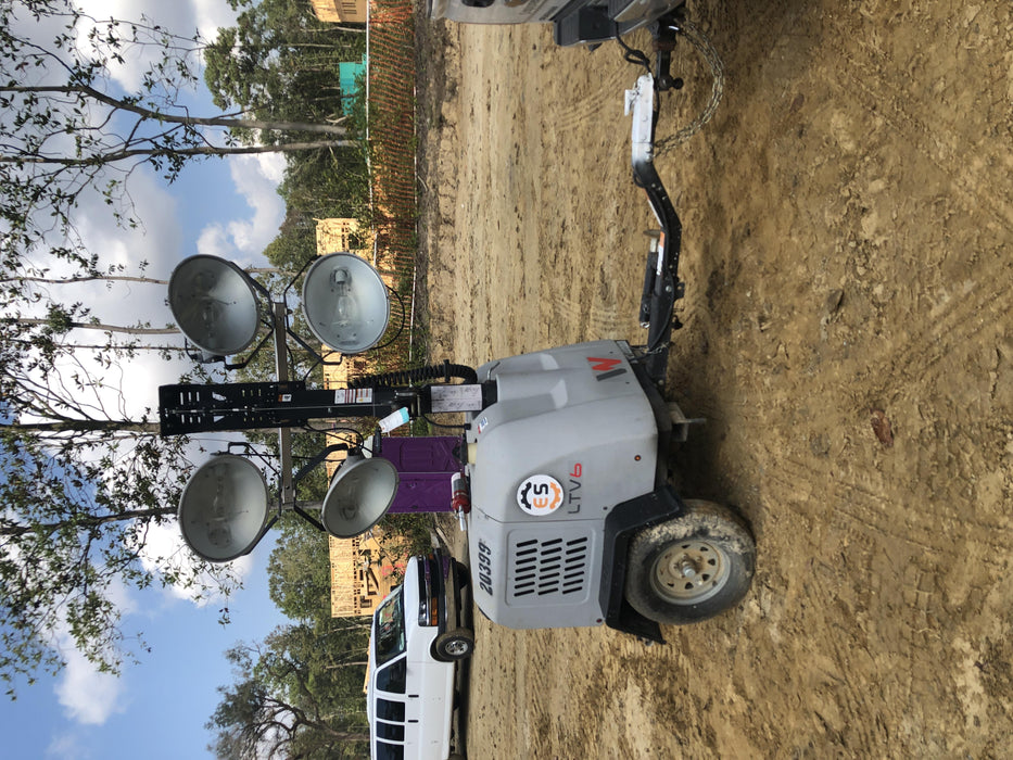 2018 Wacker Neuson LTV6L-MH LTV6L Mobile Light Tower w/Fuel Level Sensor Installed