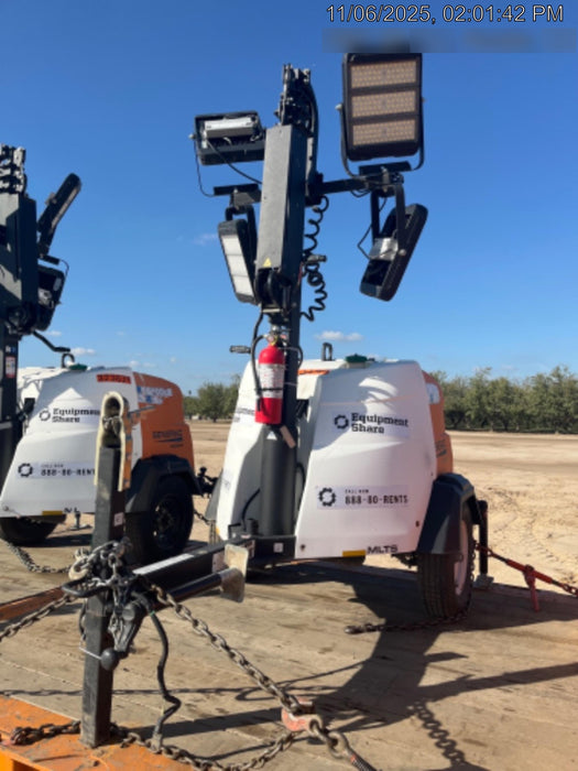 2023 Generac MLT2 Diesel, Flex Switch 120V Input, Powerzone Controller, (4) 320W LED Lights, 4kW Generator, 39.9 Gal Fuel Tank, 2" Ball, T3