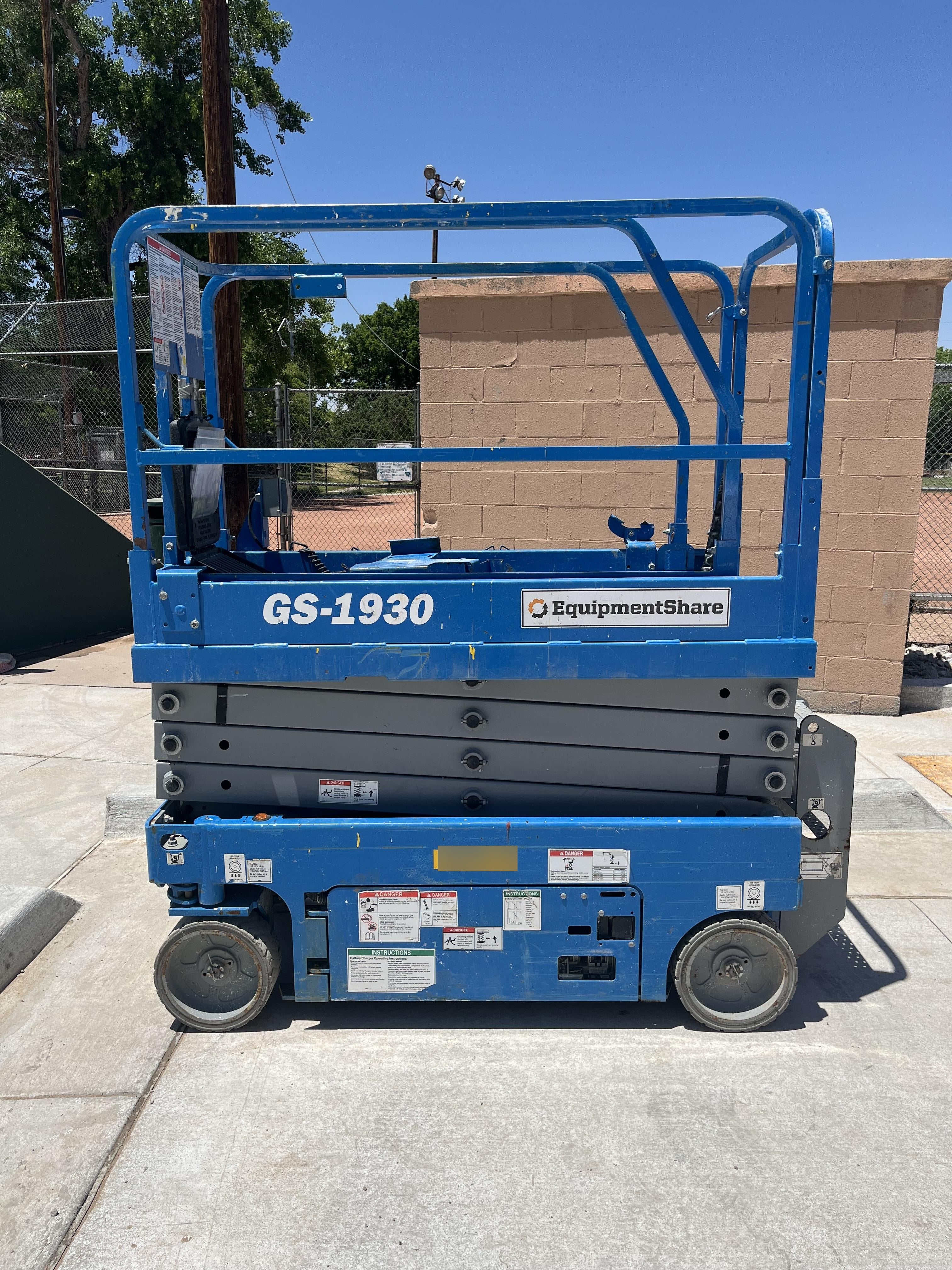 2020 Genie GS-1930 Standard Machine
