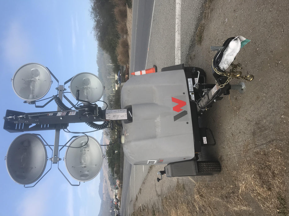 2019 Wacker Neuson LTV6L-MH Wacker Neuson LTV6L Mobile Light Tower w/Fuel Level Sensor Installed