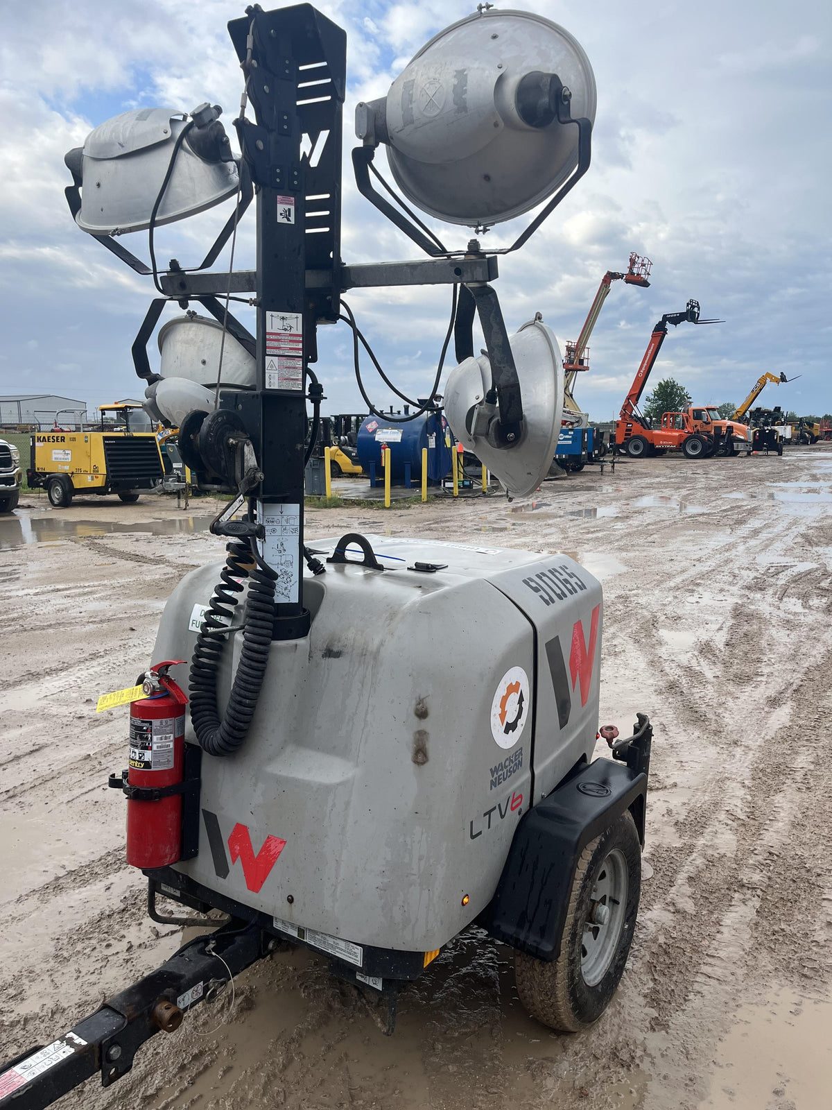 Wacker Neuson LTV6K-MH Wacker Neuson LTV6L Towable Light Tower