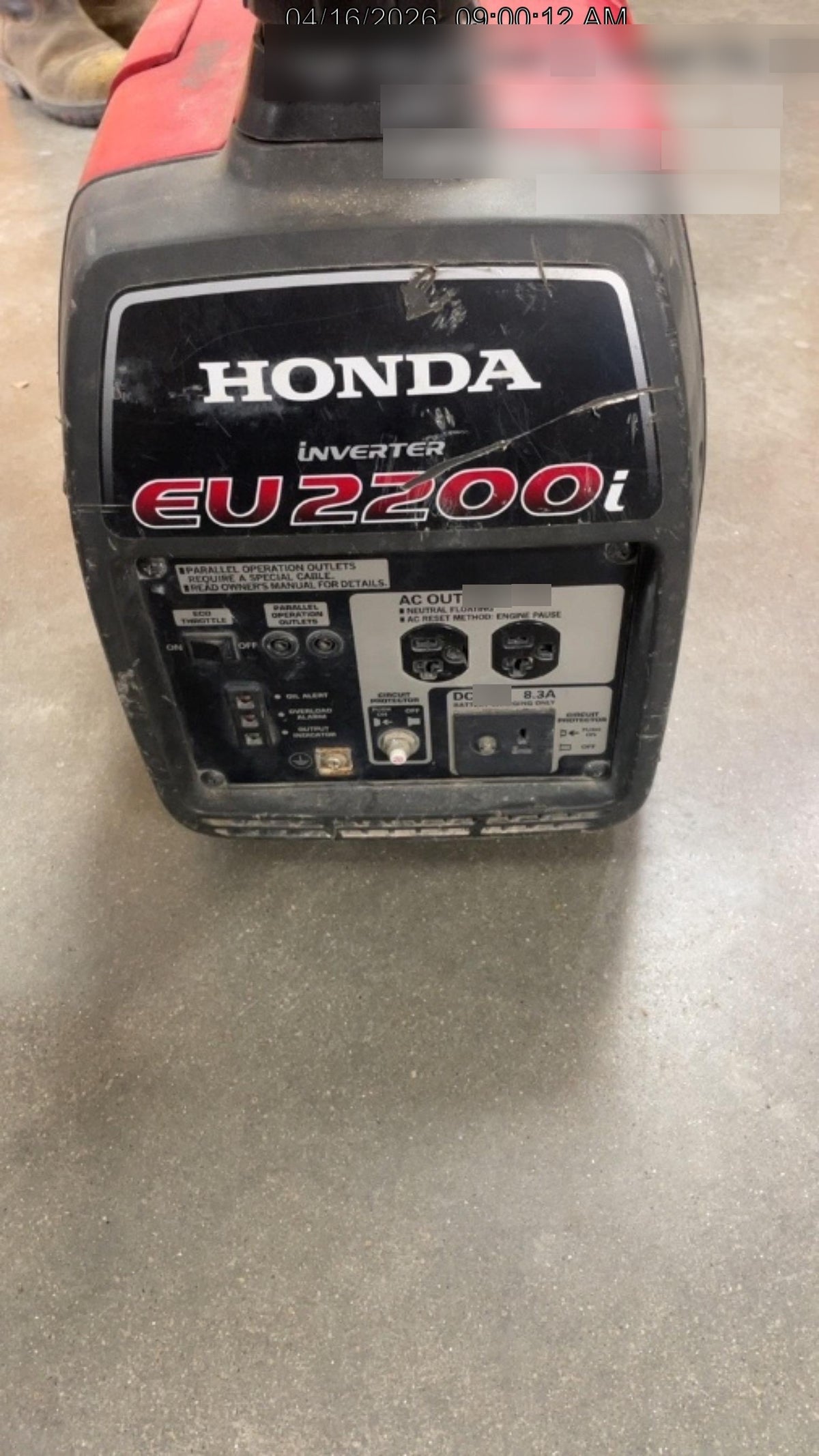 2019 HONDA EU2200i
