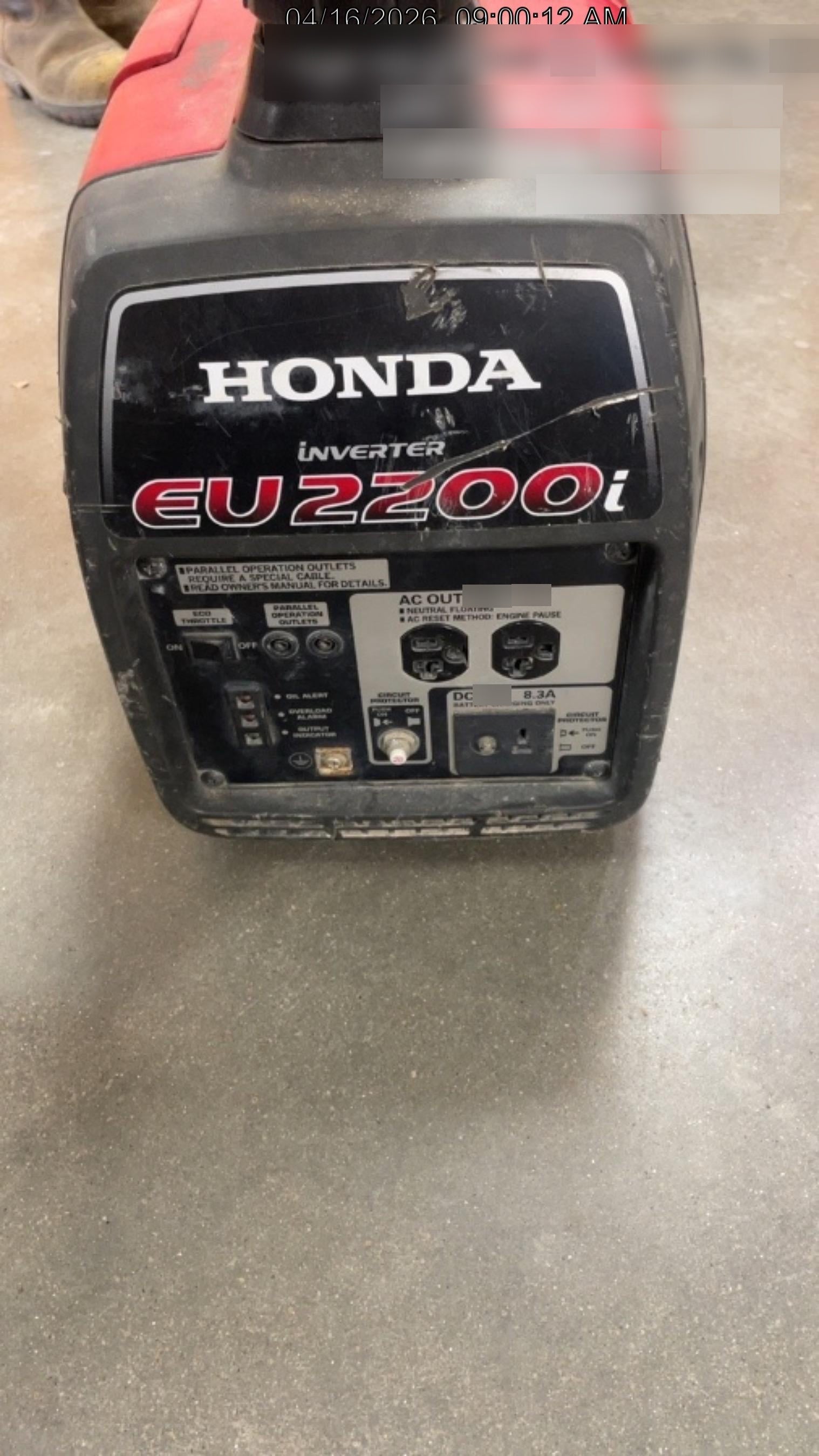 2019 HONDA EU2200i
