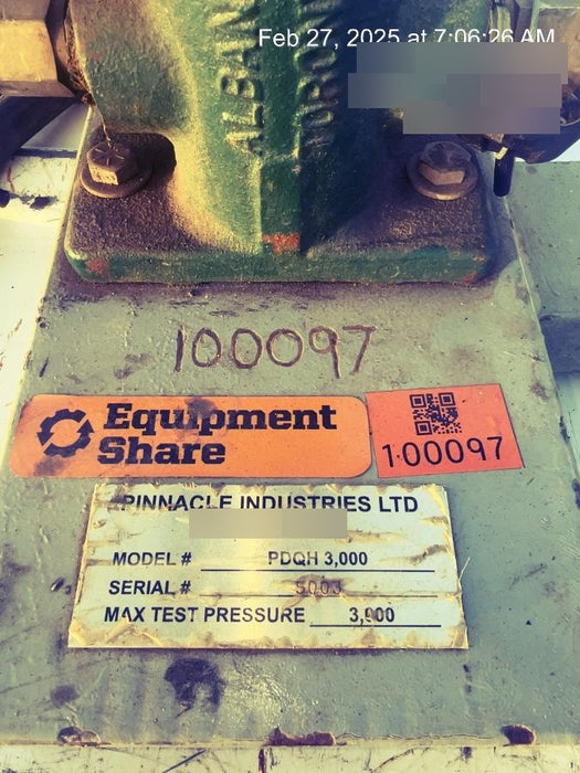 2020 PINNACLE PDQH-3000